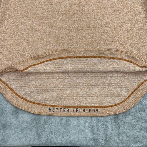Lululemon Shirt Mens Medium Brown Drysense Workout Performance Training Running - Picture 5 of 8