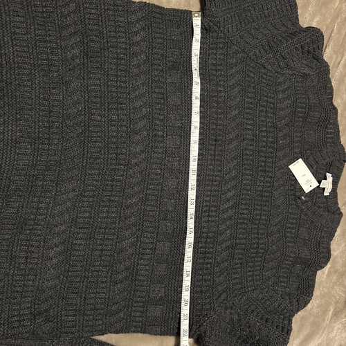 Vintage GAP Strickpullover blau gesprenkelt Lammwolle/Nylon Größe XXL - Bild 7 von 9