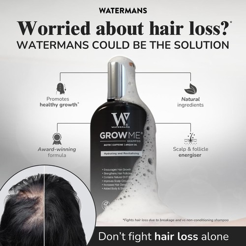 Watermans Hair Growth Shampoo - 250ml - Picture 6 of 7