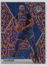 2019-20 Panini Mosaic Purple & Gold Snakeskin Prizm /20 Taj Gibson #121