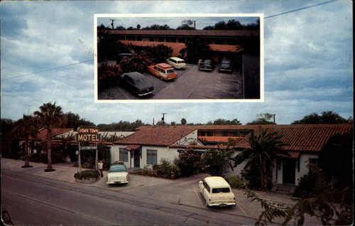 Kingsville Texas TX Downtown Motel 1950s-60s Vintage Postcard - Picture 1 of 2