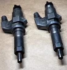 LOT OF 2 GM 6.6L DURAMAX LB7 FUEL INJECTOR | 0986-435-502 thumbnail 4
