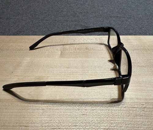 Eyebuydirect Bandon Black C1 Rectangle Eyeglasses Frames 55-17-141 - Picture 3 of 8