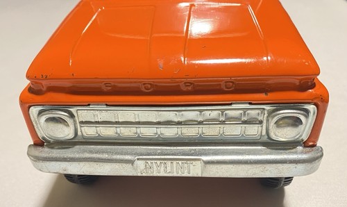 Vintage 1960s Nylint No. 4100F Ford Pickup Truck & U-Haul Trailer Pressed Steel - Picture 5 of 24