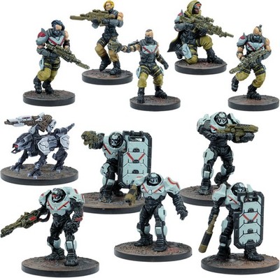 MGEMGDZE104 Mantic Entertainment Deadzone: Enforcer Insurgence Protocol Starter