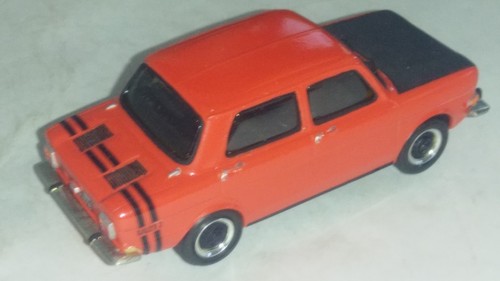 SIMCA 1000 Rallye 2 Orange Provence Moulage 1/43 in resina - Imagen 3 de 5