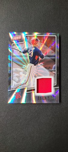 Aaron Judge 2019 Panini #AJ Father's Day Patch #/10 Fresno State - Picture 5 of 10