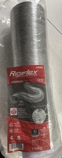 Lambro Rigiflex Semi-Rigid Dryer Duct Vent 4" x 8 ft. 1790035 All Metal Design