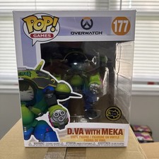 Funko Pop! Juegos: Overwatch - D.Va con MEKA #177 - Blizzard 30 aniversario
