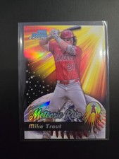 MIKE TROUT 2025 Bowman Chrome Baseball METEORIC RISE !