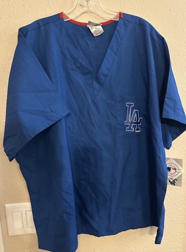 LA Dodgers MLB Scrub Top By Cherokee Uniforms Size XL with tags