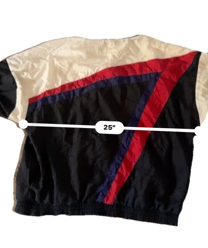 Vintage Weekend Gear Geometric Pattern Size XXL Multi-Colored Windbreaker - Picture 6 of 8