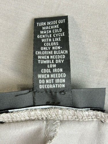 INC International Concepts Knit Maxi Skirt XL Taupe Embroidered Boho Hippie - Picture 7 of 9