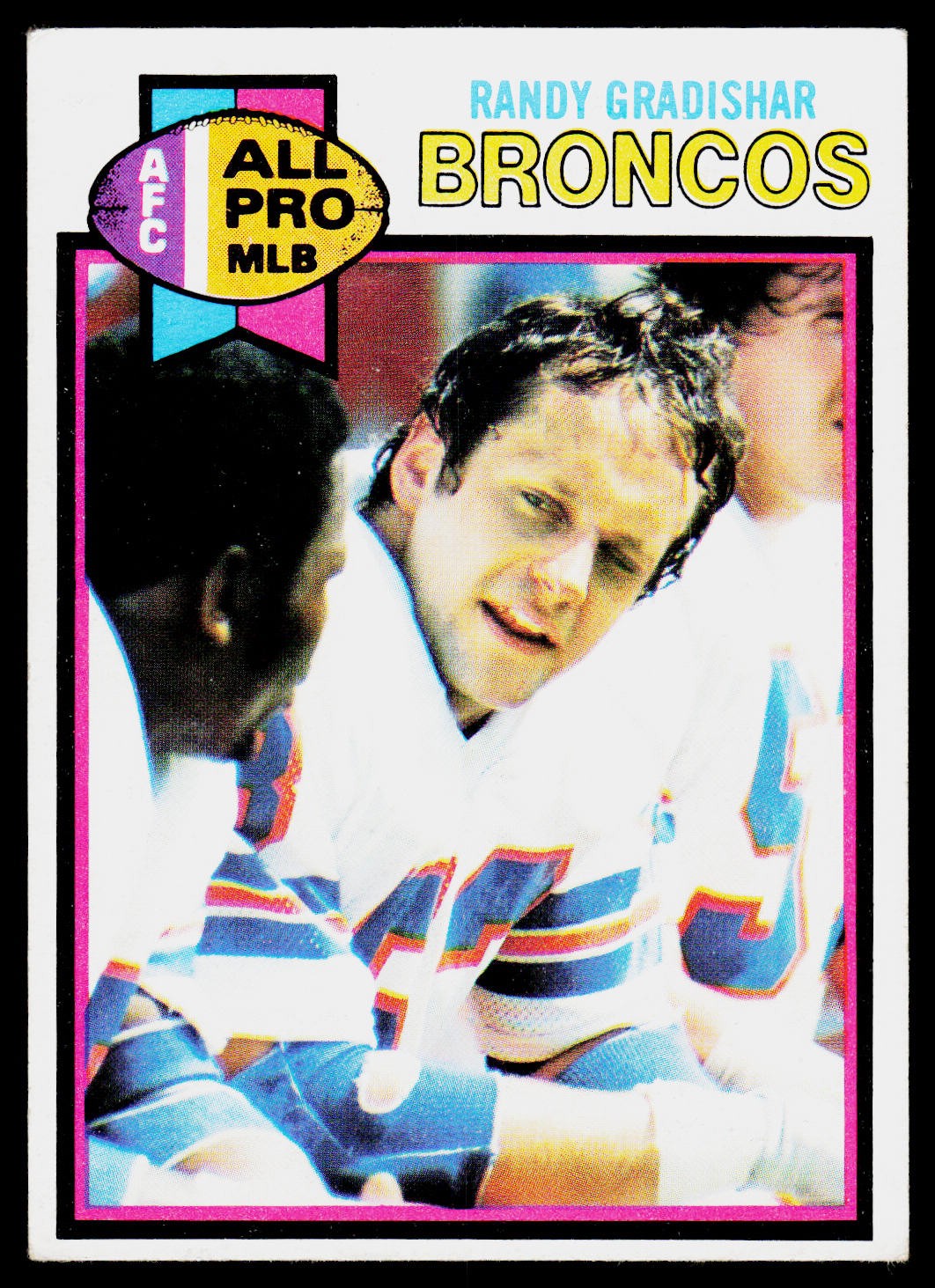 Randy Gradishar, 1979 Topps, #40, Denver Broncos,