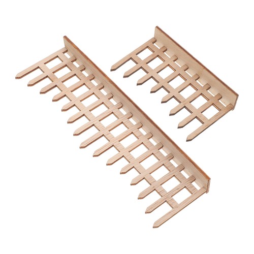 Mini Garden Fence Miniature Model Fences Dollhouse for Accessories