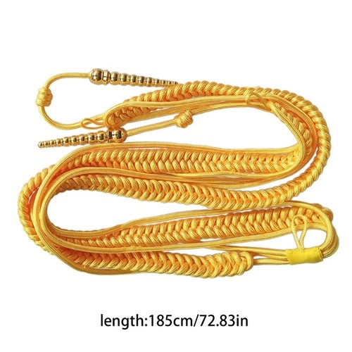 Braided Aiguillette Shoulder Cord Formal Uniform Accessory Cosplay Accessories - Picture 6 of 26