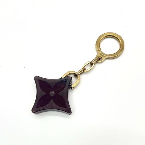LOUIS VUITTON Novelty Flowers Key Chain Vintage Authentic From Japan - Picture 22 of 24