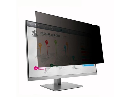 3M Privacy Screen Filter Black - For 23" Widescreen LCD Monitor - 16:9 - Scratch - Picture 3 of 5