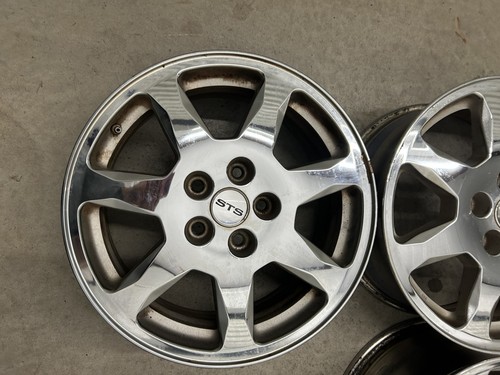 17” Cadillac Seville STS Oldsmobile Aurora OE 17 Inch Wheel Rim Chrome 4570 4564 - Picture 10 of 16