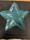 White And Blue glass starfish display dish — photo 3