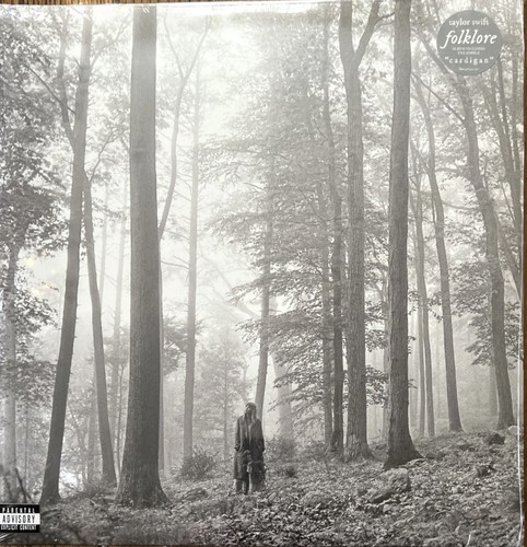 Taylor Swift Folklore Doppel-LP Album beige Vinyl brandneu versiegelt