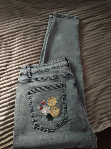 Jeans Hose Damen Größe 50 - Bild 3 von 4