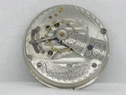 ANTIQUE 18S FROSTED NICKEL WALTHAM 17 JEWEL 1883 GRADE 825 POCKET WATCH MOVEMENT