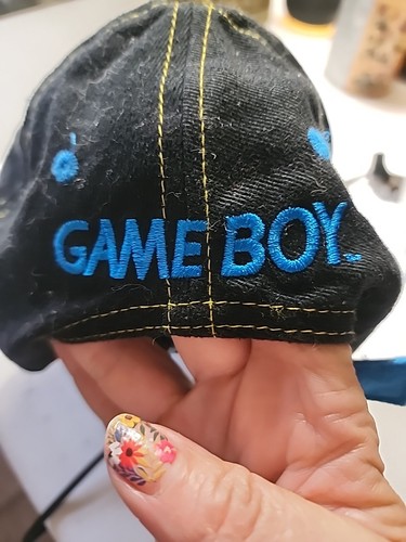 Vintage Retro Official Nintendo Game Boy Mario 2000 StrapBack Cap Mütze GUT - Bild 5 von 5