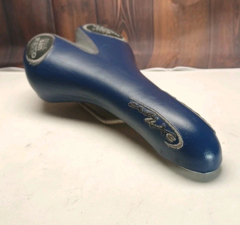 Selle San Marco Era Luxe Bike Saddle Blue Italy Bicycle Seat - Image 3 of 4