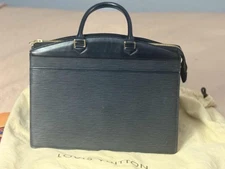 Louis Vuitton Handbag Women's Black Leather