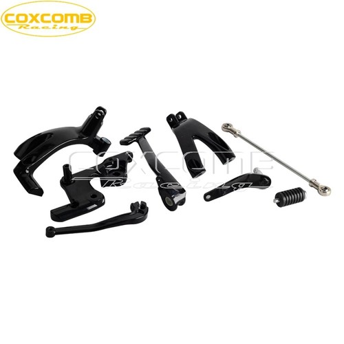 Forward Control Kit Complete Levers & Linkage Fit for Harley FXBB FXLR 2018-2022 - Imagen 8 de 9