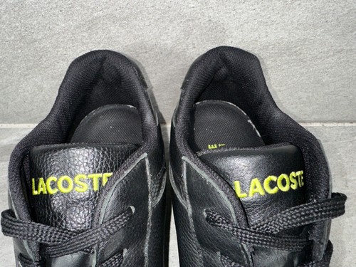Lacoste Sport ‘Regan’ Croc Men's Size 13 Black Sneakers Shoes - Picture 6 of 21