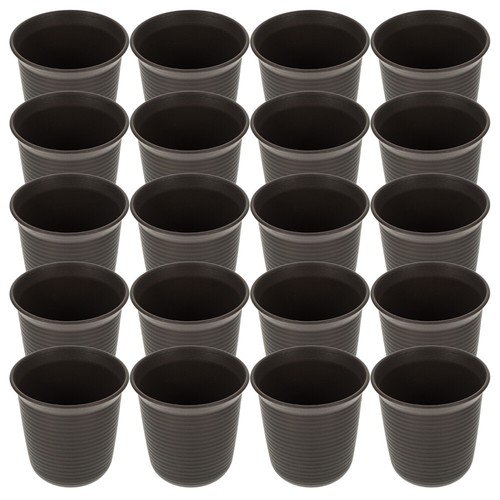 20 Pcs Resin Green Pot Decorative Planter Indoor Flower Pots