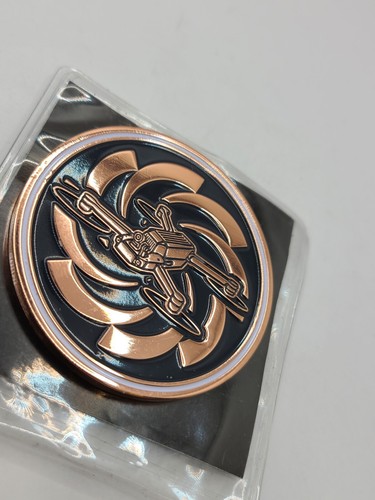 Blue Nose Aerial Imaging Challenge Coin 2 inch - Picture 4 of 4