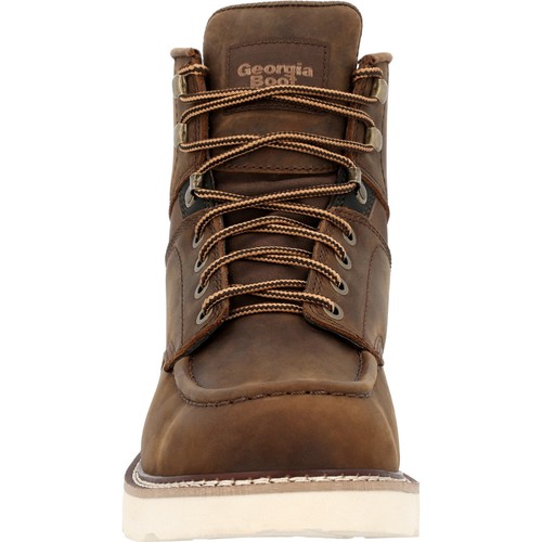 GEORGIA BOOT CORE 37 WEDGE STEEL TOE WORK BOOTS GB00697 - ALL SIZES - NEW - Picture 4 of 7