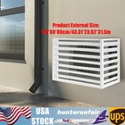 Outdoor Privacy Screen Air Conditioner Fence Metal Privacy Fence Cover USA STOCK