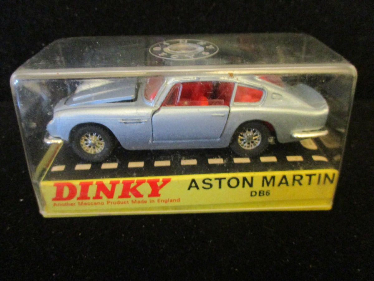 ミニカー Aston Martin DB6 Dinky 153 Dinky Toys #153 Aston Martin DB6 Diecast Car Vintage Meccano