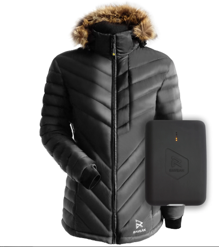 DAMEN DAUNEN X BEHEIZBARE JACKE + AKKU PAKET - Medium - Bild 1 von 4