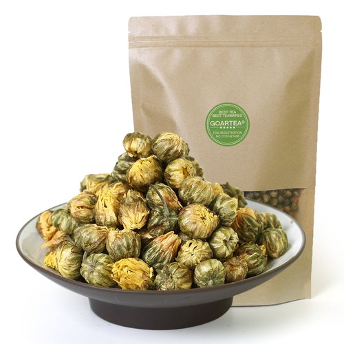 GOARTEA Premium Fetal Chrysanthemum Flower Tea Buds Dried Floral Herbal Loose - Picture 1 of 3