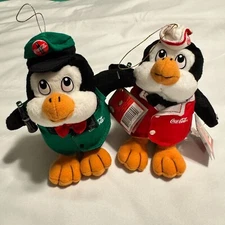 Vintage Coca-Cola Collection Plush Toys - Penguins