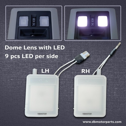 DBMOTOR 2010-2018 RAM OVERHEAD CONSOLE LENS WITH LED - Bild 1 von 3