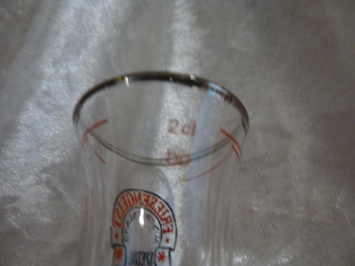 altes Böckling Schnapspinnchen/Shot/Glas von Friesengeist mit Platinrand - Bild 2 von 2
