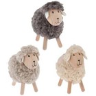 Shudehill Giftware Small Fluffy Flock Sheep Ornament 346842