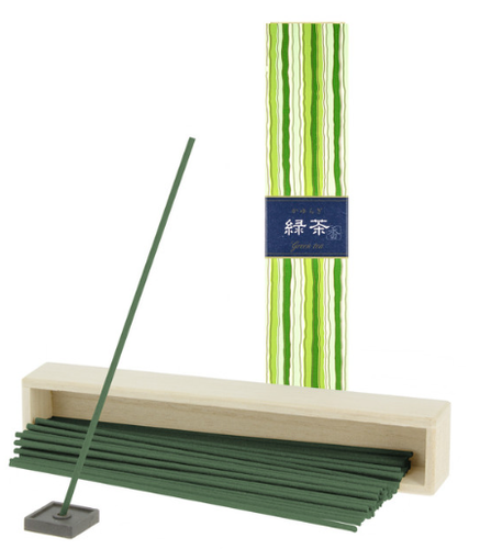 Kayuragi Incense Boxed Japanese Incense +ceramic Holder 40 Sticks Nippon Kodo - Picture 5 of 14