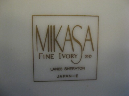 Mikasa Sheraton China 8-3/8" Salad Plates - Set of Four (4) - Excellent! - Picture 4 of 4