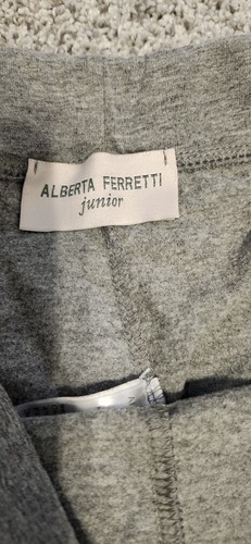 Trussardi Junior Alberta Feretti Junior Girls Leggings Size 14y Grey And Blue - Picture 7 of 7