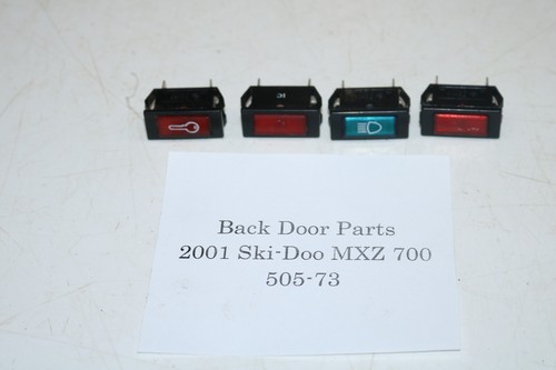 2002 Ski-doo Mxz 700 Zx Lamp Pilot Temp Dess Indicator Switch Light