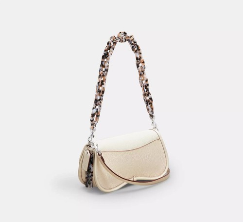 Neu mit Etikett Coach CW807 wellige schicke Tasche Schulter Crossbody Coachtopia Leder Cloud - Bild 15 von 17