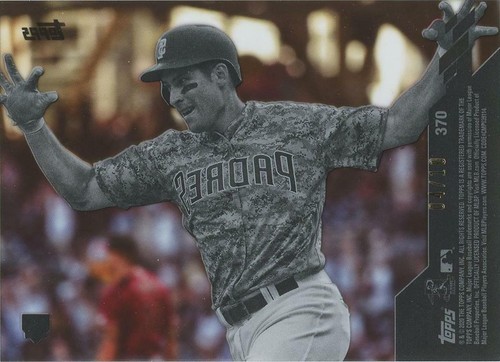 SETH MEJIAS-BREAN 2020 Topps Series 2 CLEAR ACETATE RC 4/10 #370 PADRES - Picture 2 of 2