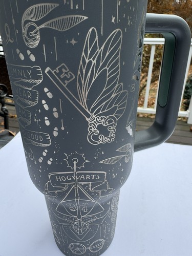 40oz Laser Engrave Tumbler Harry Potter I Solemnly Swear That I am up to No Good - Afbeelding 8 van 11